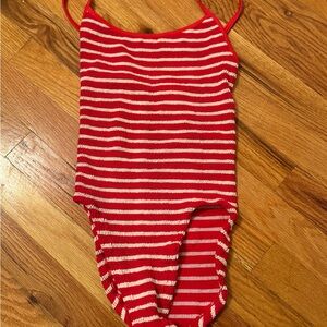 NWOT Hunza G one piece swimsuit